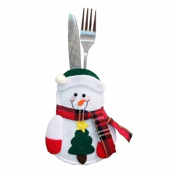 Hollynest™ – 6 Christmas Cutlery Holder Pockets (50% Off)