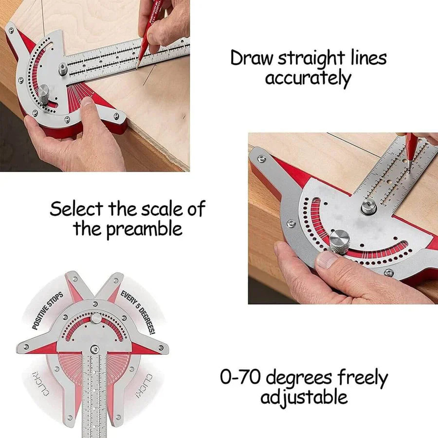 Precision Woodworking Edge Ruler (50% Off)