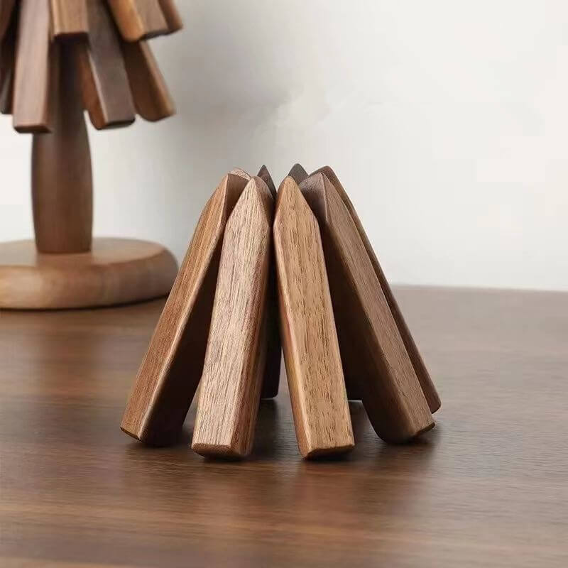 Waldrift™ – Black Walnut Trivet Set (50% Off)