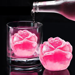 Florenza™ - 3D Rose Shape Ice Cube Molds for Pinterest-Worthy Drinks (2+1 Free)
