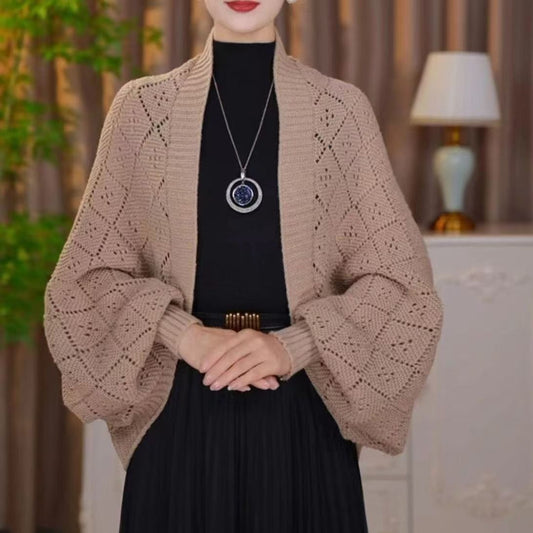 Hearthlyn™ – Knitted Shawl Cardigan (50% Off)