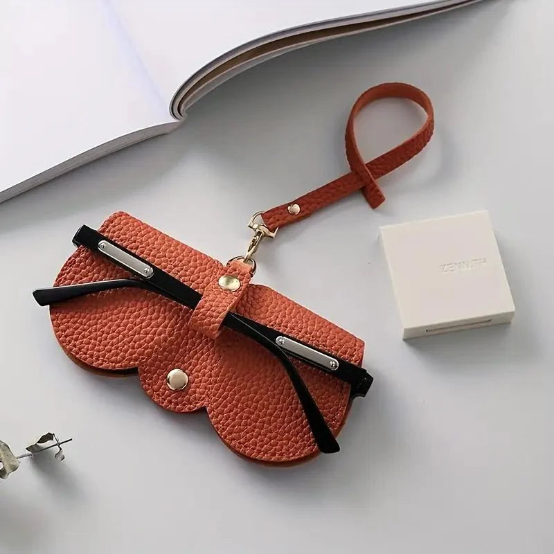 Brandary - Soft PU Leather Sunglasses Pouch