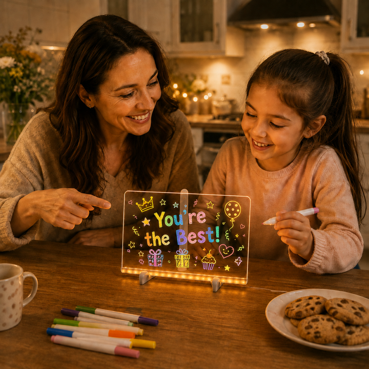 Lumidoodle – LED Light-Up Acrylic Drawing Board