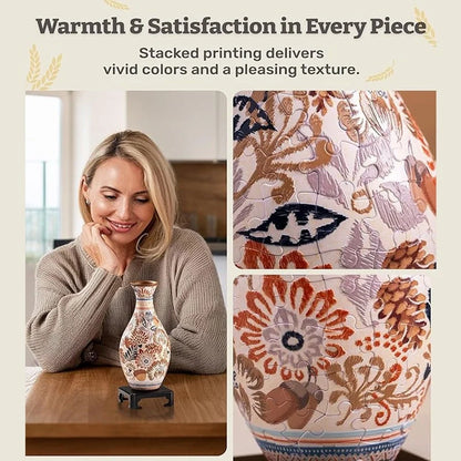 Vasecraft™ – 3D Puzzle Vase Elegant Display (50% Off)