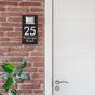 Havenlit - Personalized Solar LED Door Plaque