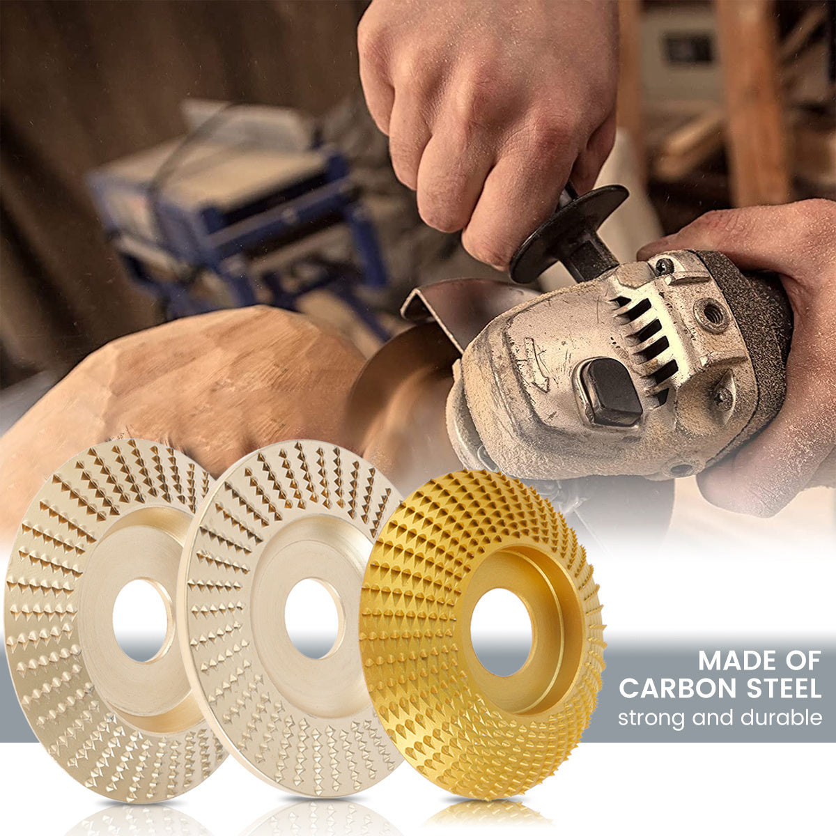 CraftVine™ -  Precision Wood Carving Disc Set (50% Off)