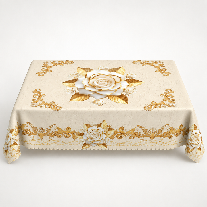 Roseval – The Tablecloth That Wipes Clean, Not Just Looks Clean