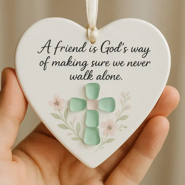Mareya – Handcrafted Sea Glass Friendship Decor