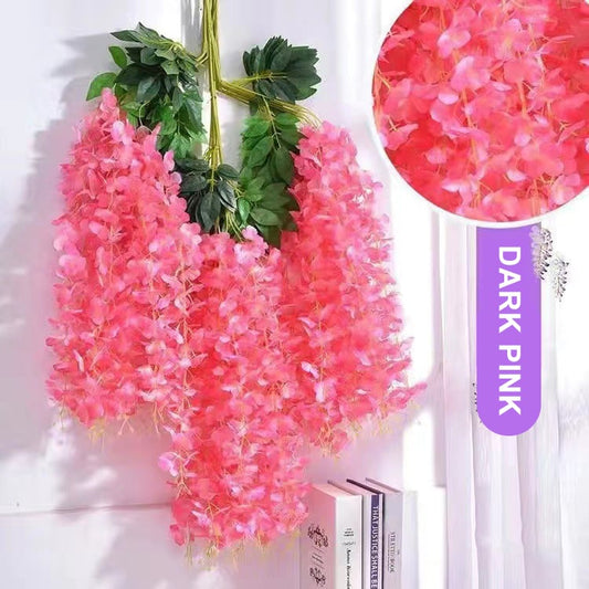 Florenza™ - Artificial Wisteria Flowers For an Elegant Home (12 Pieces)