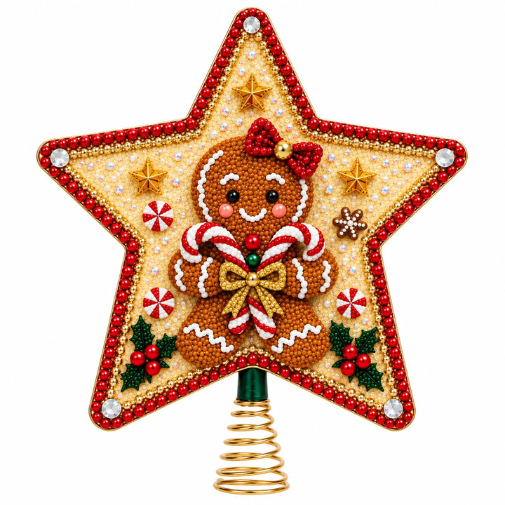 Starryloom – Santa Diamond Painting Christmas Tree Topper