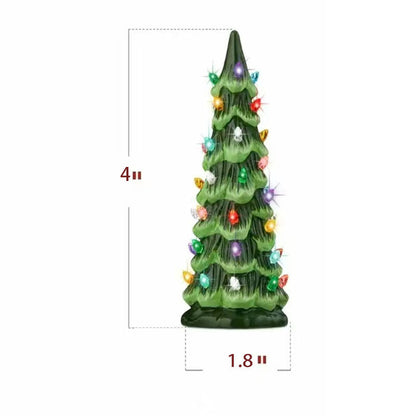 Merrydale™ – Homemade Ceramic Christmas Tree with LED Lights (2+1 Free)