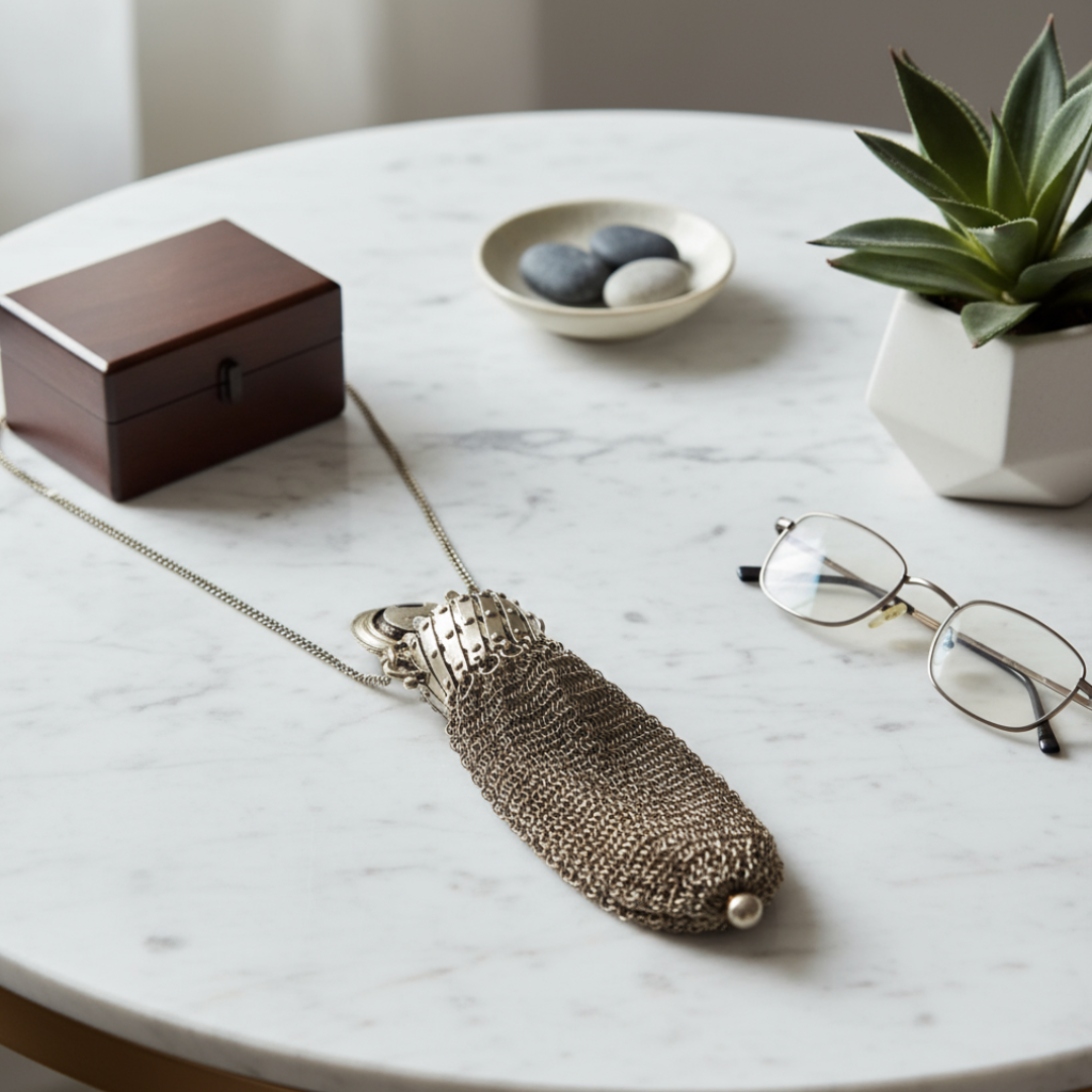 Aldric™ – Handmade 1920’s English Chainmail Purse (50% Off)