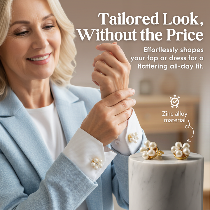 Petaline™ – Shirt Clasp for Elegant Touches (35% Off)