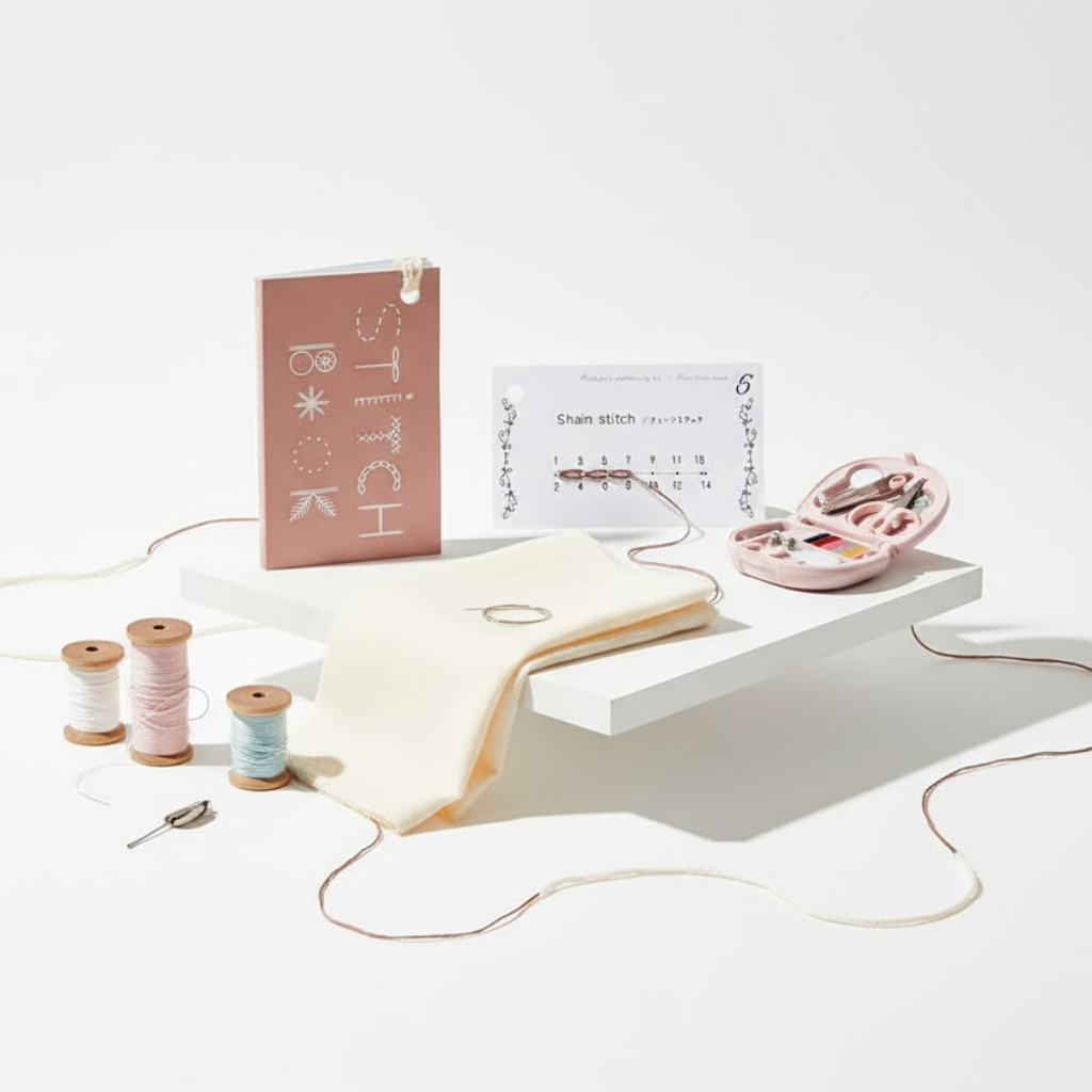 Stitchery™ – Mini Sewing Book for Creative Projects (50% Off)