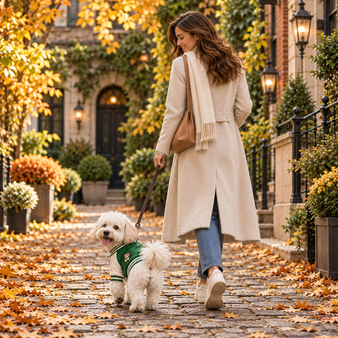 Pawswell – Varsity Snap-Front Dog Jacket