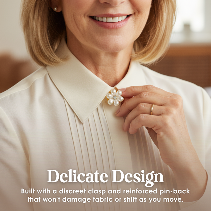 Petaline™ – Shirt Clasp for Elegant Touches (35% Off)