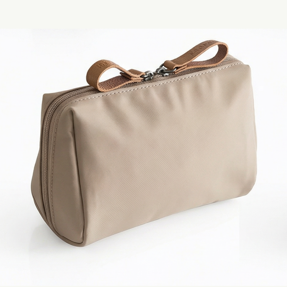 Miora - Double Zipper Makeup Bag for Travel
