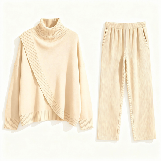Loungella™ – Oversized Sweatshirt and Pants Set
