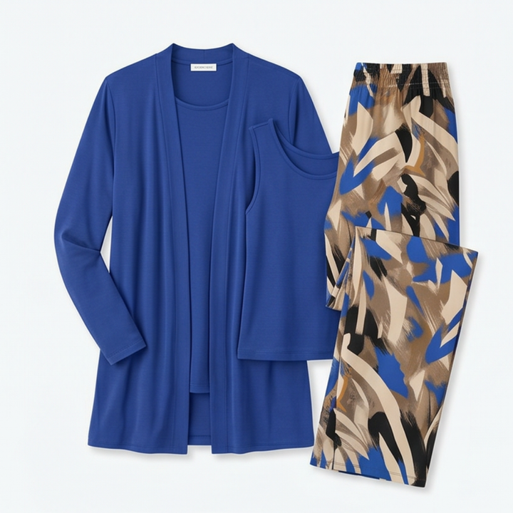 Taylor – Women's Elegant 3-Piece Cardigan Set