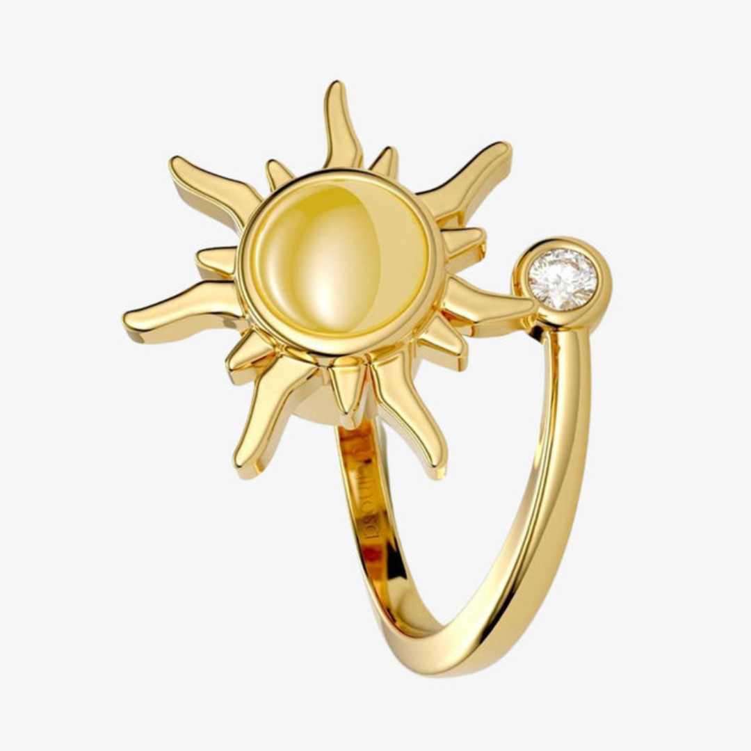 Lunessa - Moon and Star Calming Ring