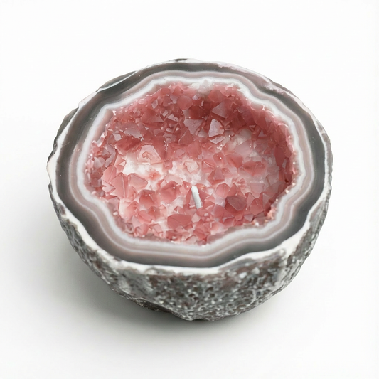 Lumivana™ – Calming Amethyst Geode Candle