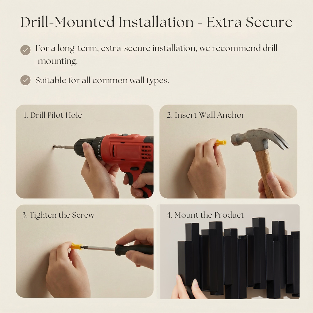 Hangara™ – Space Saving Wall Mounted Hook