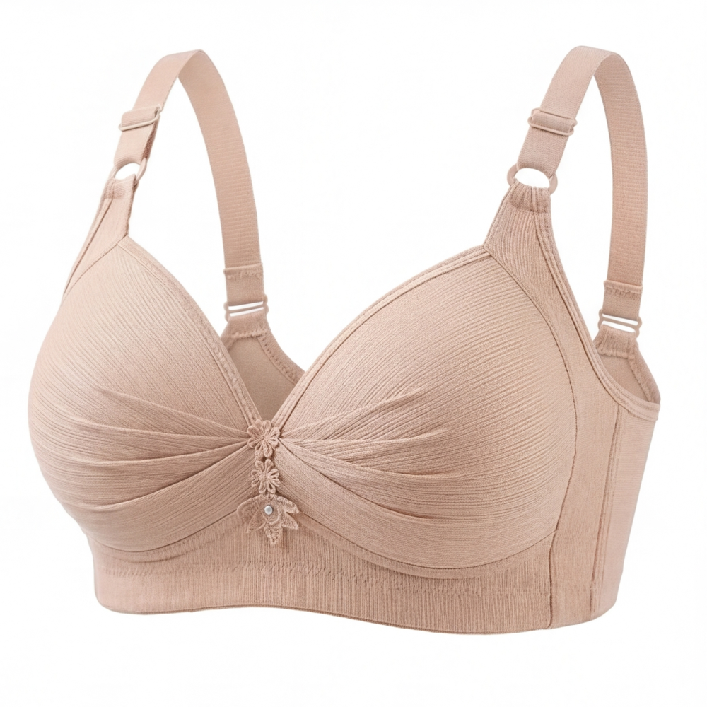 Veluna - Women's Plus Size Wireless Comfort Bra (1+1 Free)