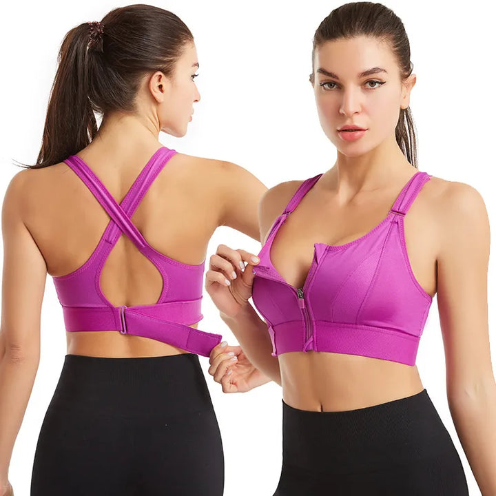 Zenvora – Supportive Anti-Shock Sports Bra
