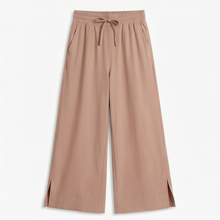 Veluna™ – Effortless Wide-Leg Crop Pants