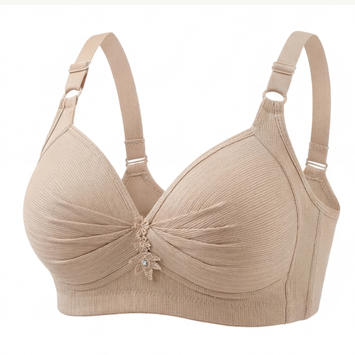 Veluna - Women's Plus Size Wireless Comfort Bra (1+1 Free)