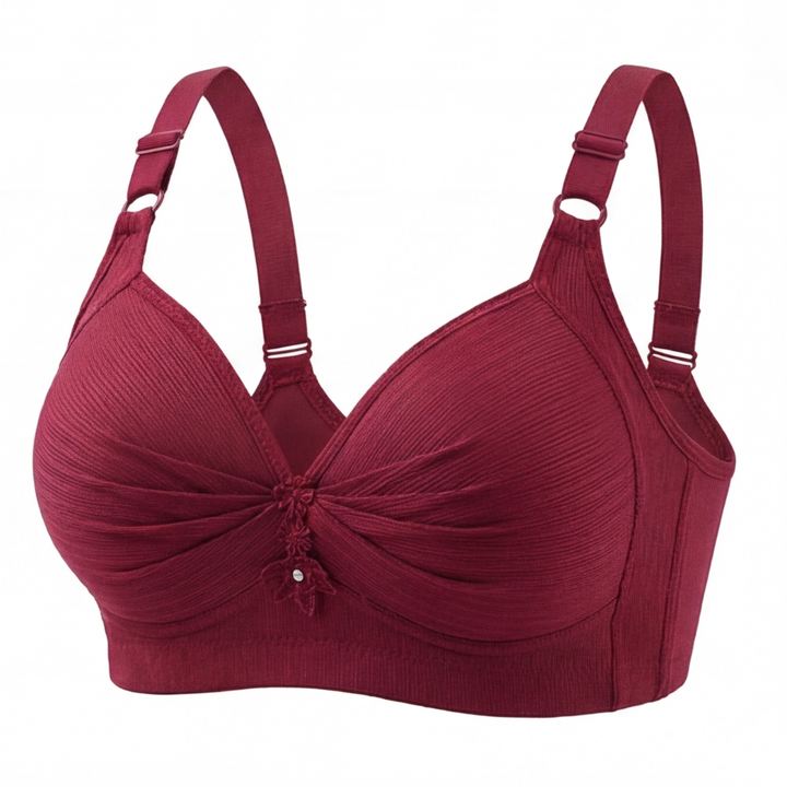 Veluna - Women's Plus Size Wireless Comfort Bra (1+1 Free)