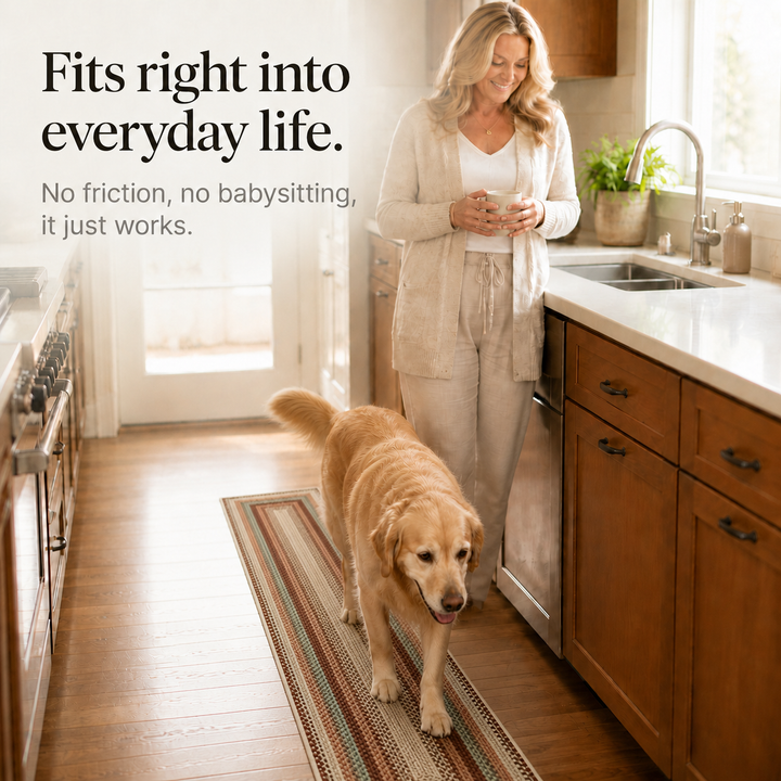 Wovella – Woven Non-Slip Kitchen Runner Rug (2-pack)