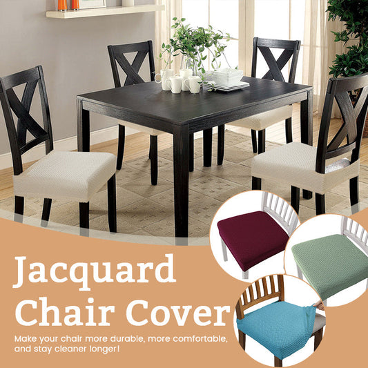 Jacquelin™ – Chair Seat Cover with Jacquard Weave (50% Off)
