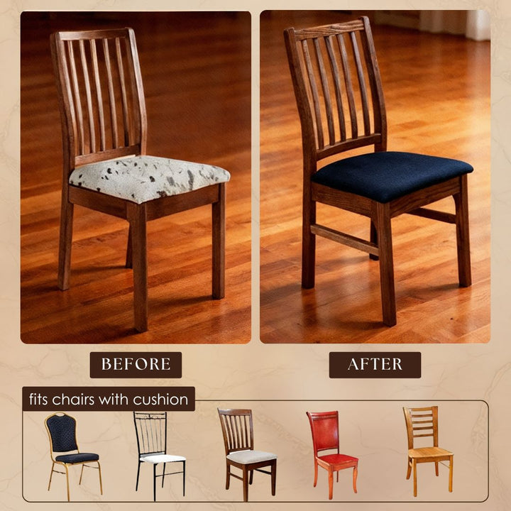 Coverelle – Stretch Chair Covers for Daily Protection (Set of 4)