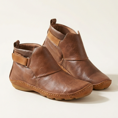 Solena - Women's adjustable ankle boots for sensitive feet