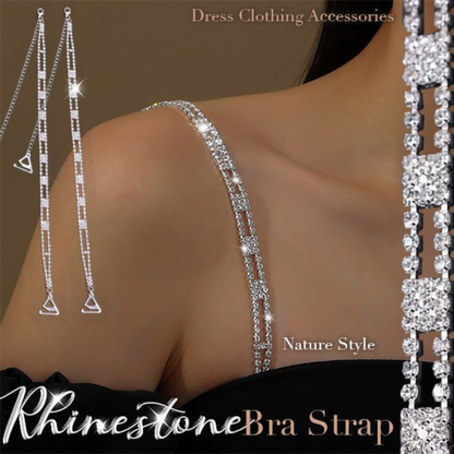 Stravière™ – 1 Pair Rhinestone Bra Straps for Dresses (50% Off)