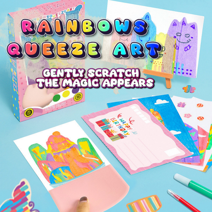 CraftWhirl™ - Colorful Scratch Painting Activity Kit