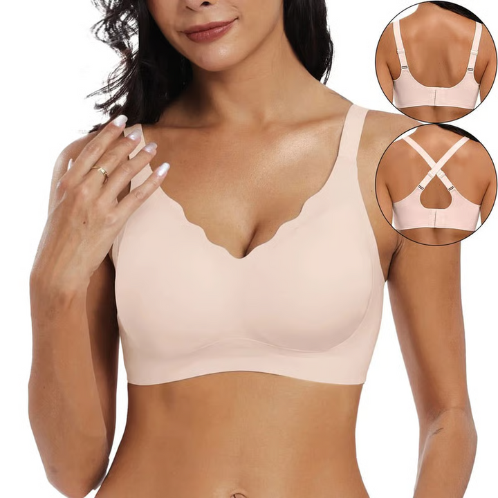 Curvelette - Seamless Push-Up Bra for Women