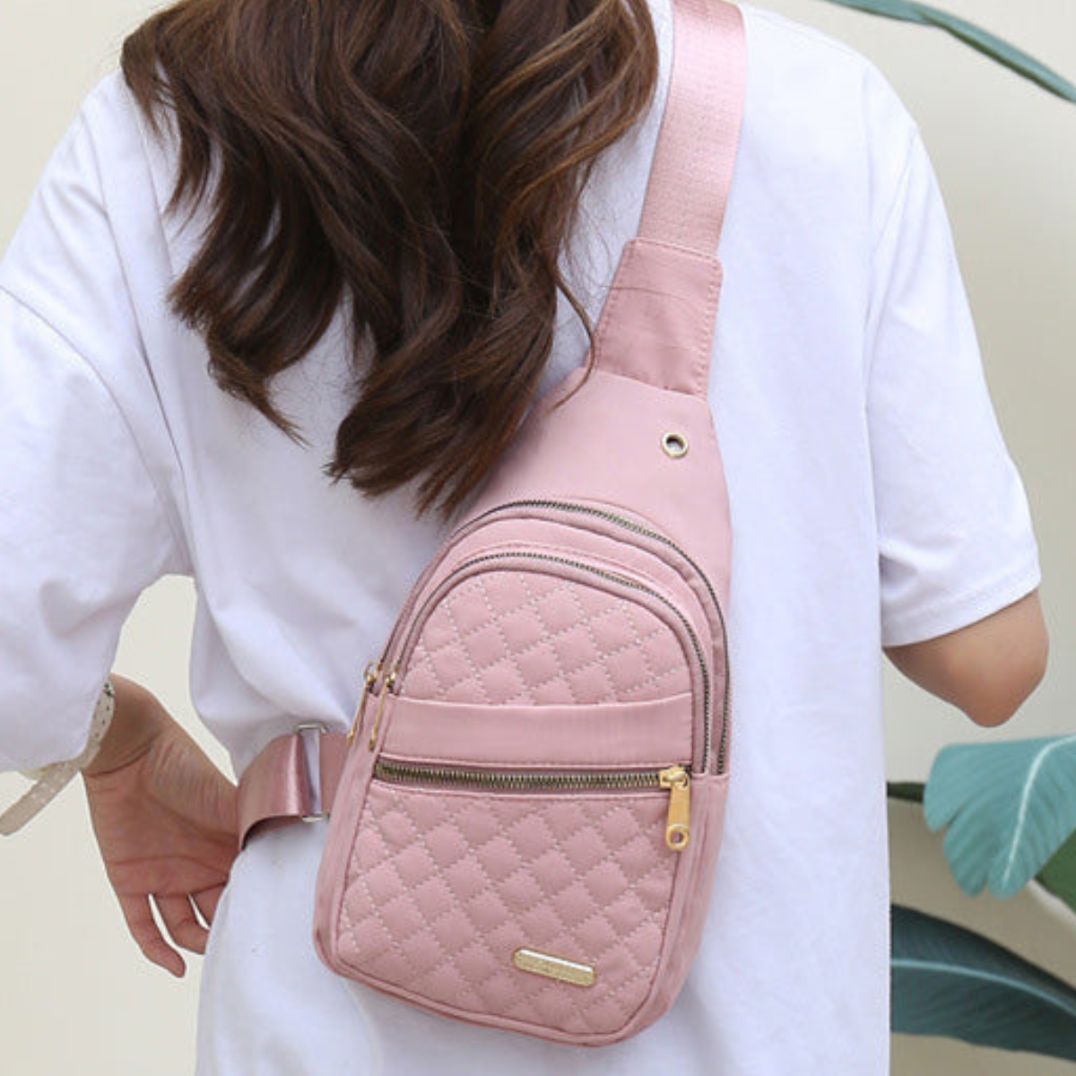 Valtira™ – Crossbody Chest Bag with Cable Port (50% Off)