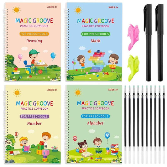 MagicGroove™ - Magic Handwriting Practice Book (50% Off)