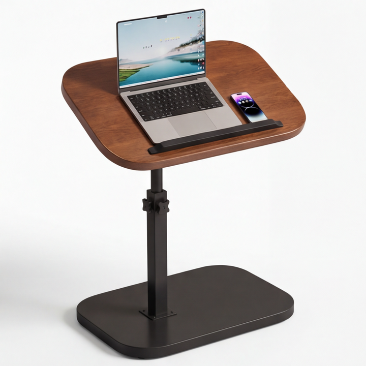 Sofadesk™ – C Shapped Adjustable Slide Under Sofa Table