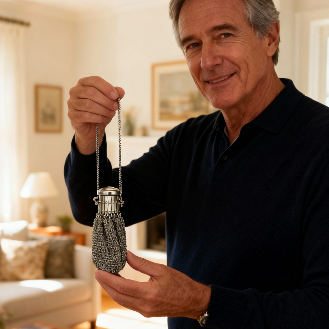 Aldric™ – Handmade 1920’s English Chainmail Purse (50% Off)