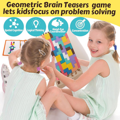 Tumbletale™ – Wooden Puzzle Game for Focus & Play (50% Off)