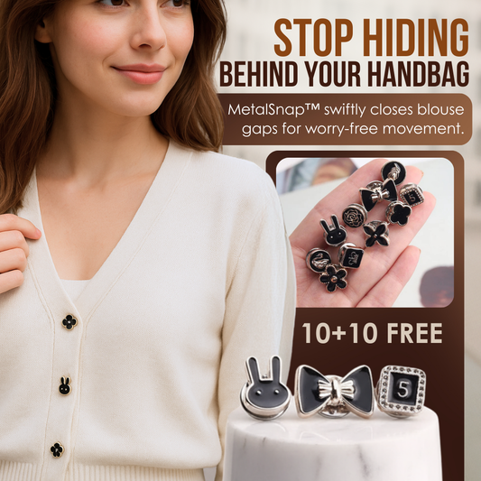 MetalSnap™ - Easy Snap Button Replacement Kit (10+10 Free)