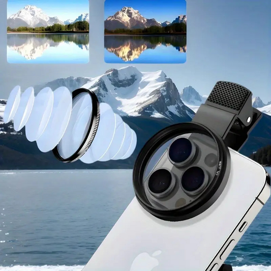 GlareGo™ - Glare-Reducing CPL Camera Filter for Smartphones