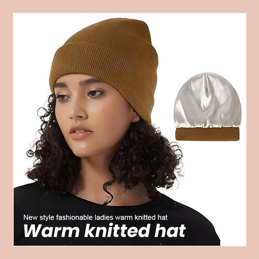 Velara™ – Satin Lined Knitted Beanie (2+1 Free)