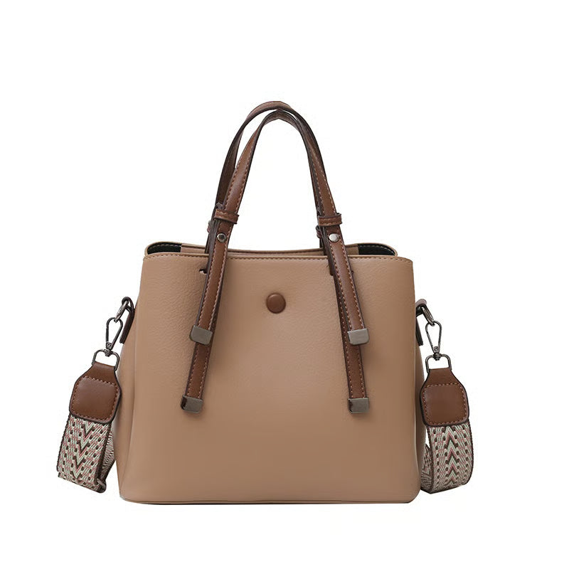 Seloura™ – Structured PU Leather Handbag (50% Off)