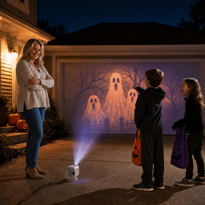 Nightscreen – Animated Ghost & Monster Window Projector