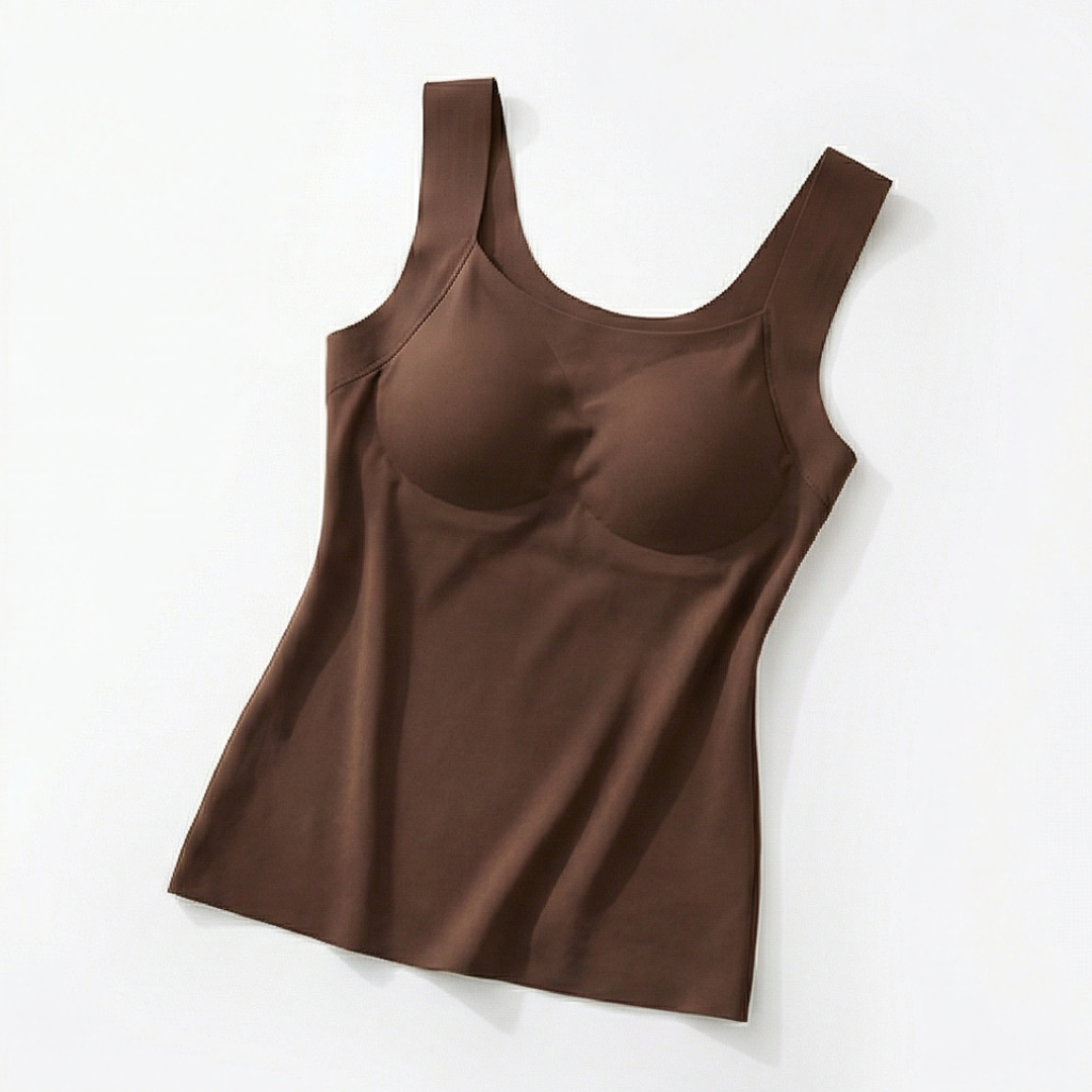 Veluna – Thermal Tank Top with Built-In Bra