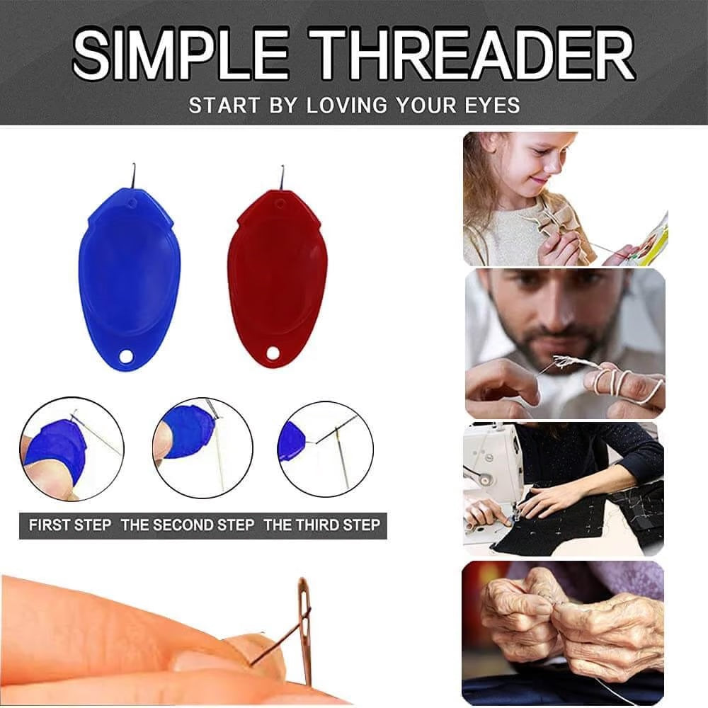 Stitch & Save™ - Simple Needle Threaders (5+5 Free)